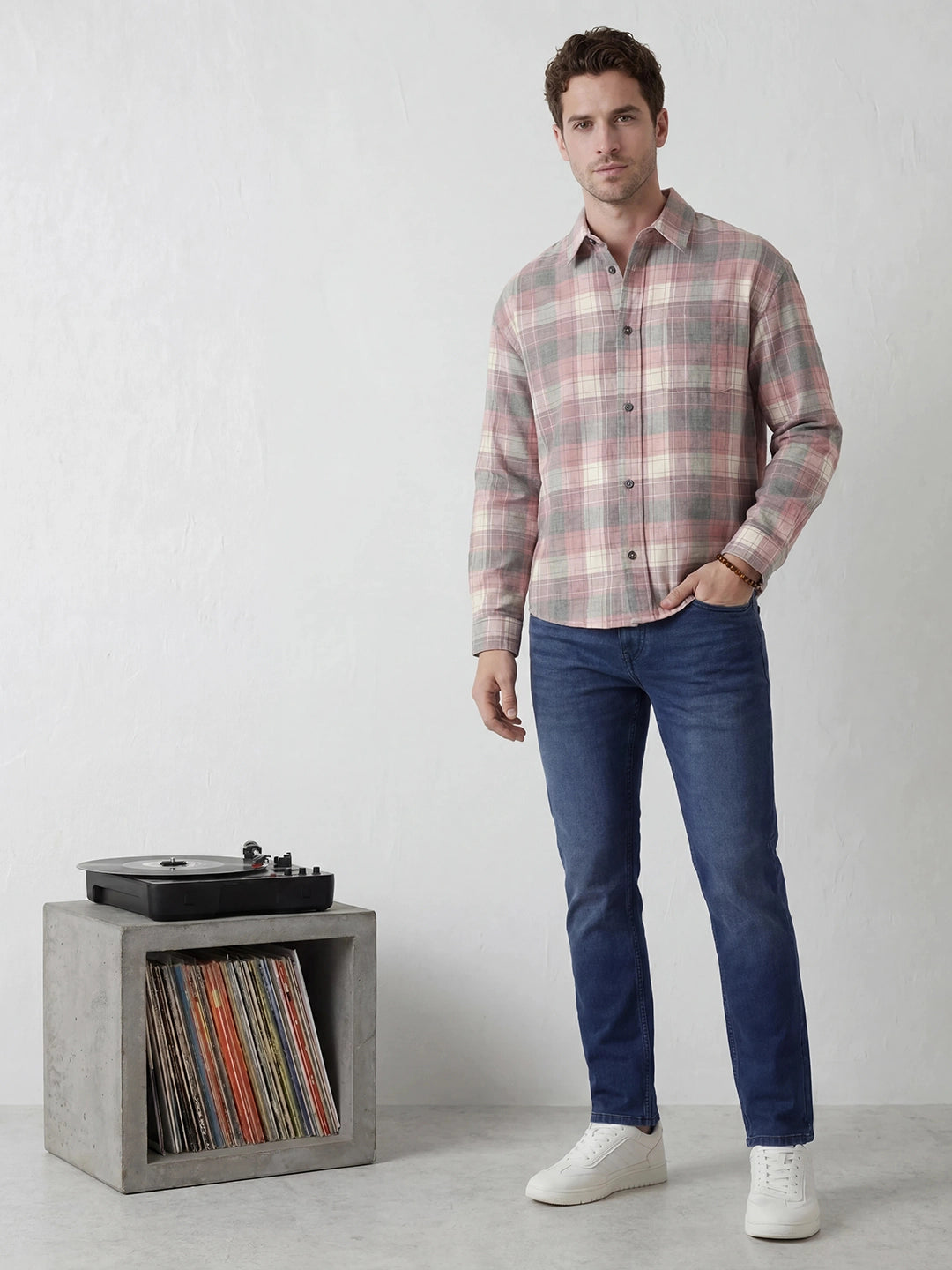 Slim Fit Denim Jeans | Dark Blue