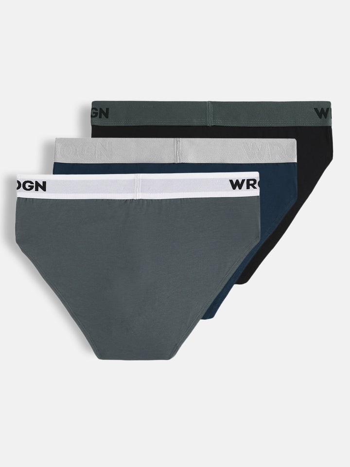 Solid All-Day Fresh 3-Pack Brief