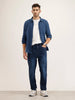 Ankle Slim Fit Denim Jeans | Blue