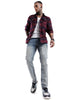 Heavy Distressed Medstone Denim Jeans