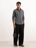 Solid Regular Fit Full Sleeve Shirt | Grey | WWSH0853MAZ