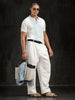 Flat Knit Slim Fit T-Shirt | Off White