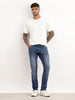 Washed Slim Fit Denim Jeans | Light Blue