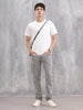 Heavy Washed Grey Jeans | Grey