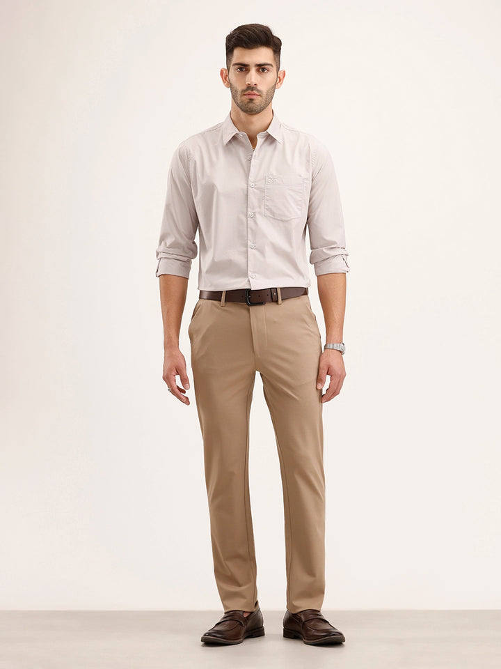 Solid Regular Fit Shirt | Grey
