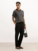 Solid Loose Fit Trouser | Black
