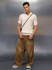 Textured Knit slim fit Polo T-shirt | Beige