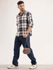 Comfort Fit Checkered Shirt | Multicolor