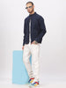 Casual Navy Bomber Jacket