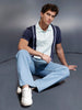 Classic Printed Regular Fit Polo   |  Blue
