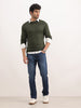 Washed Slim Fit Denim Jeans | Blue