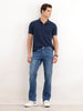 Classic Straight Fit Denim Jeans  | Light Blue