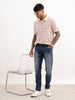 Slim Fit AOP Polo T-Shirt | Pink