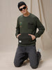 Indian Infantry By A47 Olive Sweatshirt