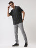 Grey Fade Slim Tapered Jeans