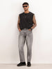Anti Fit Cut & Sew Denim Jeans | Grey | WJN0200AT2145S