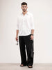 Slim Fit Full Sleeve Shirt | White