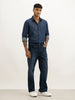 Classic Slim Fit Denim Shirt | Blue