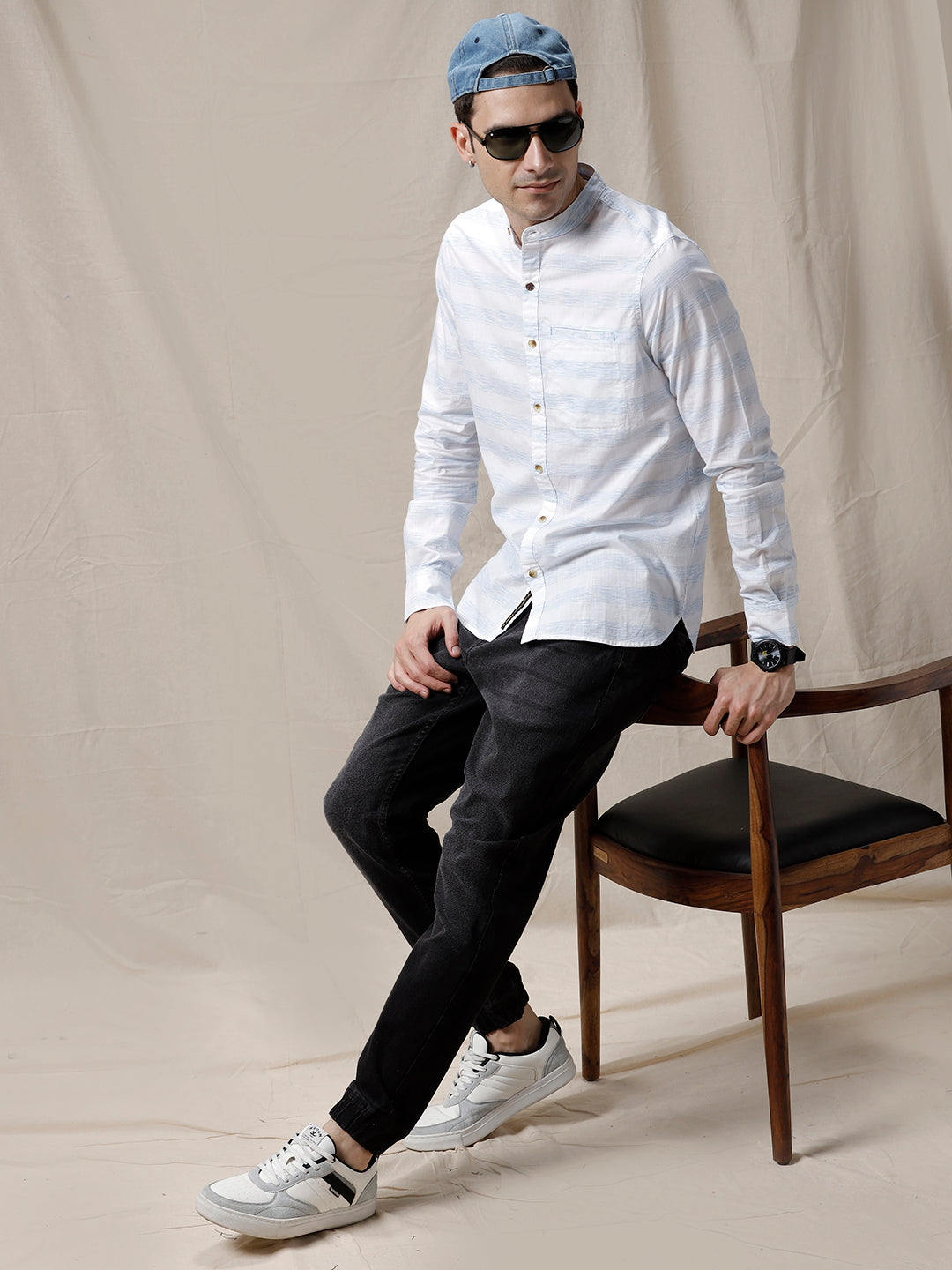 Cotton AOP Casual Shirt