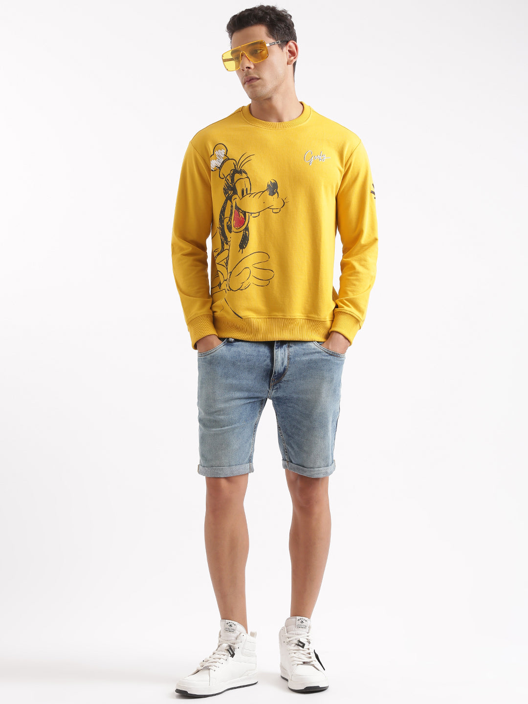 Goofy's Sunny Yellow Sweatshirt