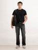 Faded Anti Fit Denim Jeans  | Grey