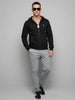 Regular Fit Hooded Sweatshirt | Black