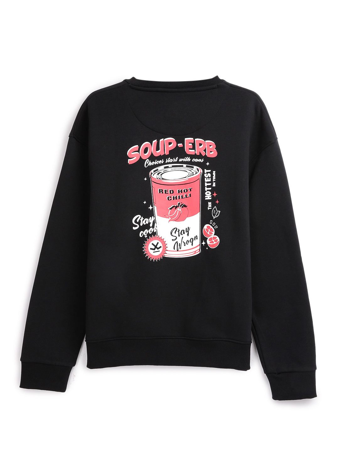 Classic Soup-erb Back Printed Sweatshirt