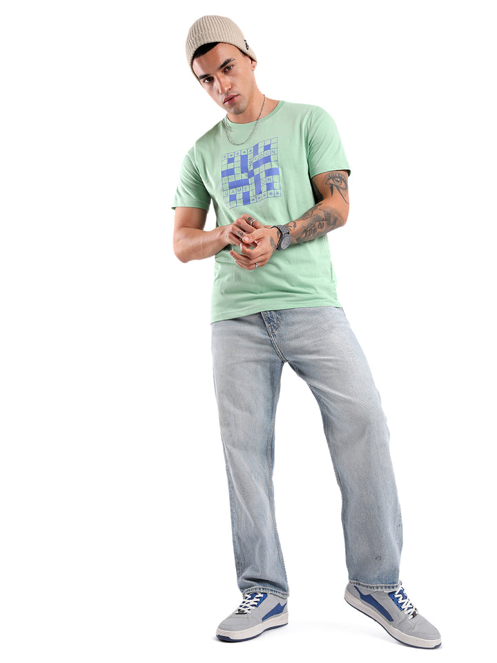 Game On Light Green T-Shirt