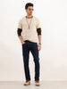 Solid Slim Fit Denim Jeans | Dark Blue