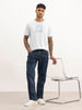 Washed Relaxed Fit Denim Jeans | Blue | WSJN1290M