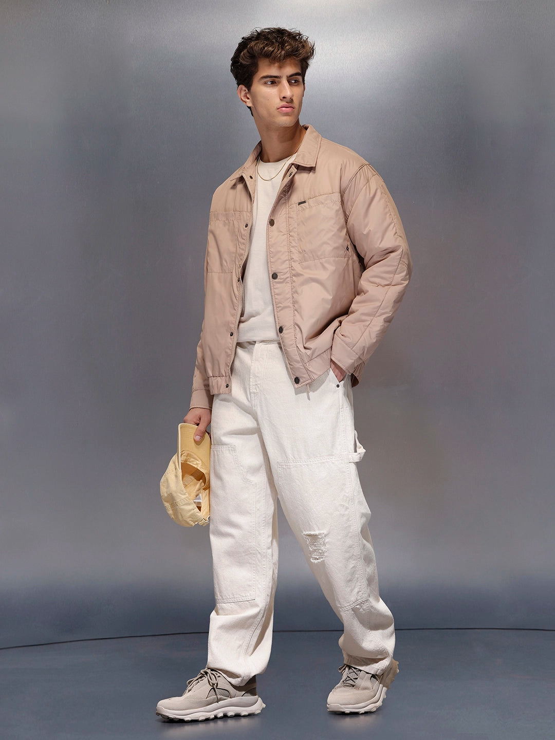 Lightweight Quilted Casual Jacket | Brown