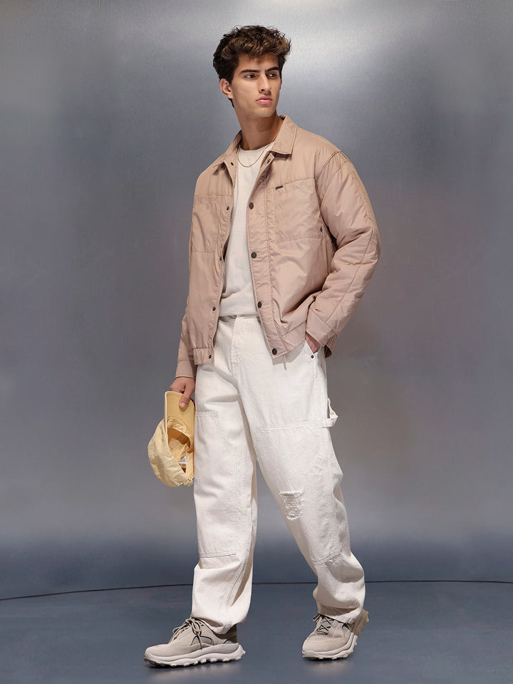 Lightweight Quilted Casual Jacket | Brown