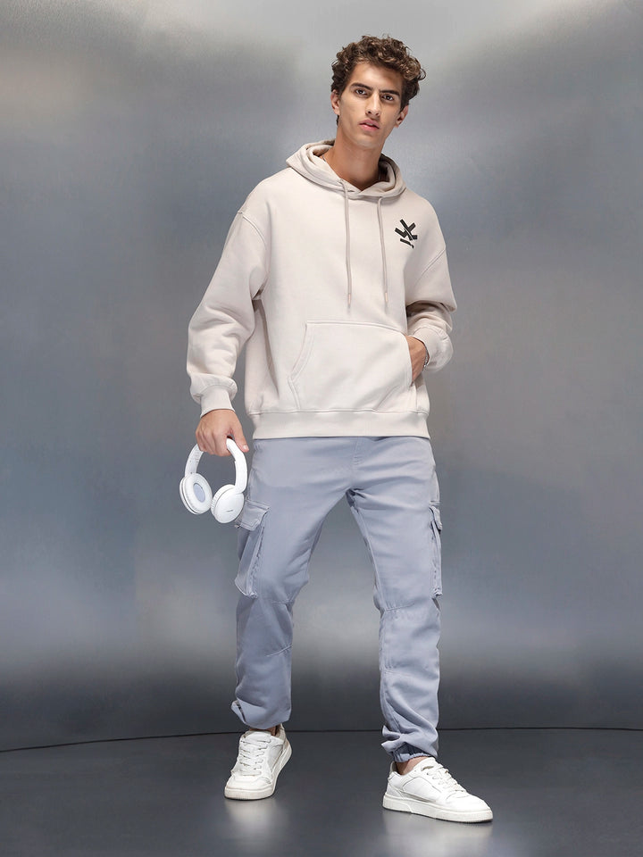 Men's Straight fit jogger with utility pocket  | Blue