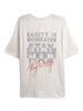 Sanity Is Overrated Printed T-Shirt