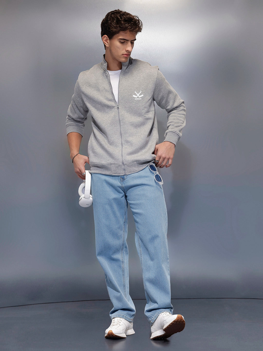 Men's Comfort Fit Sweatshirt   |  Grey