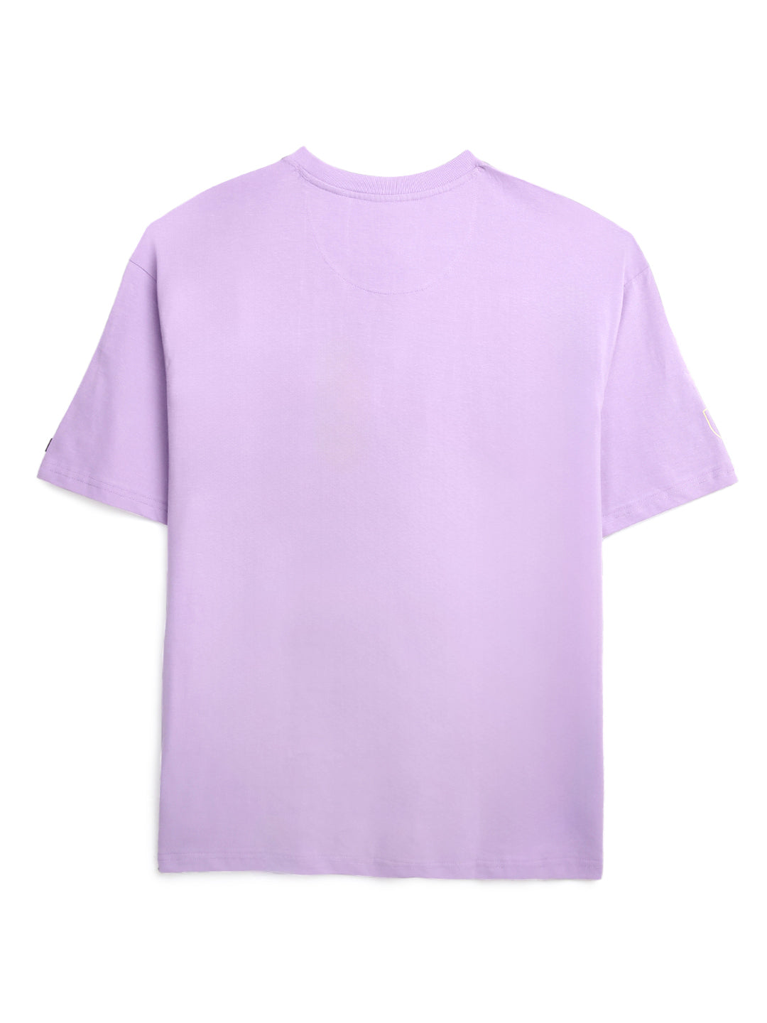 Elite Purple Printed Oversized T-Shirt