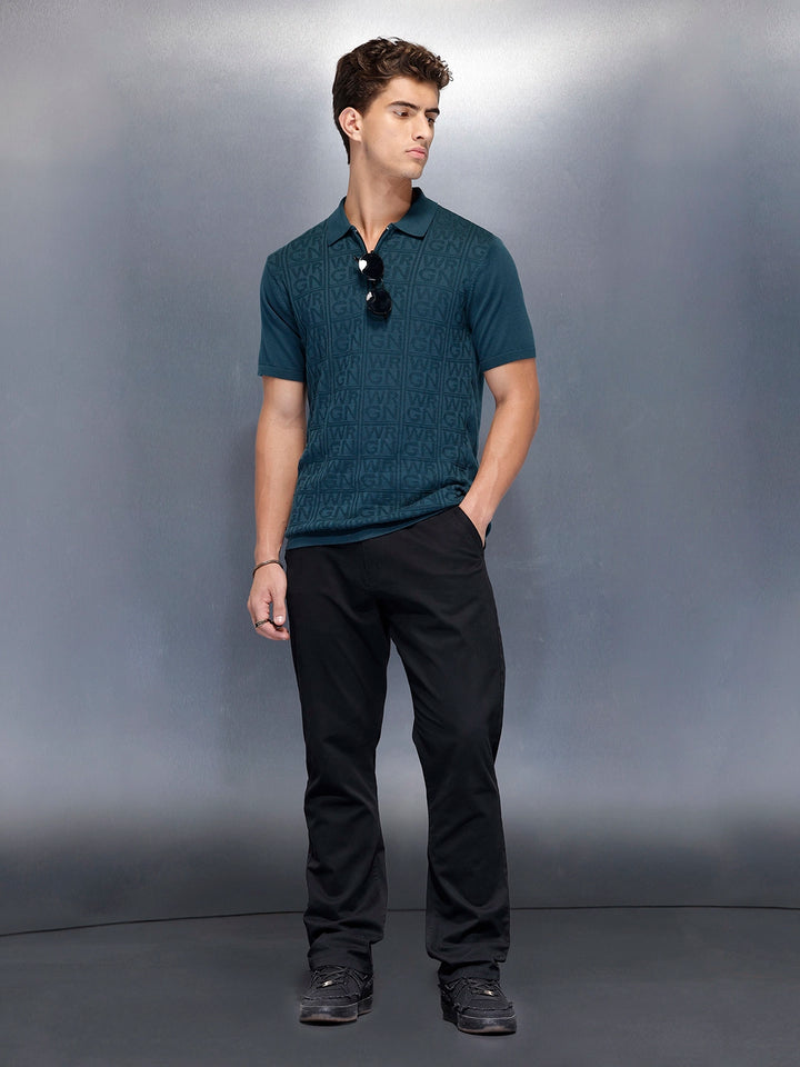 Everyday cotton trousers | Black