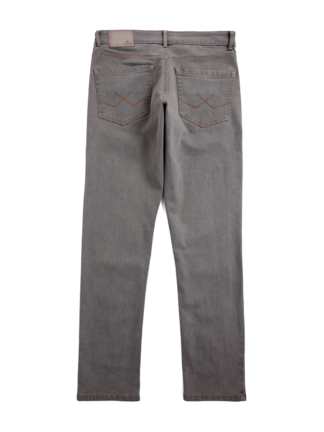 Sleek Slim Fit Grey Jeans