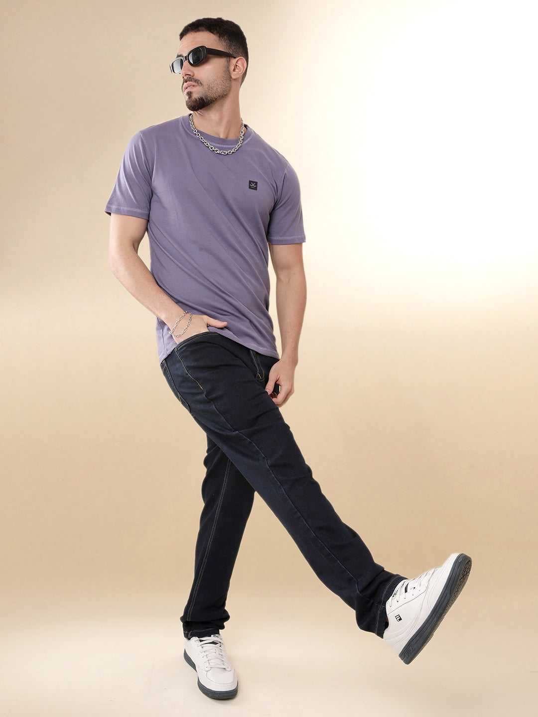 Dark Navy Relaxed Fit Jeans