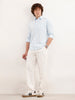 Regular Fit Striped Shirt  | Blue