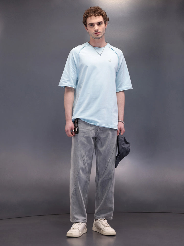 Cut & Sue Oversized T-Shirt | Light Blue