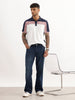 Classic Slim Fit Cut & Sew Polo T-Shirt | Navy Blue