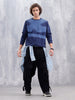 Men's Graphic Printed Sweatshirt | Navy Blue