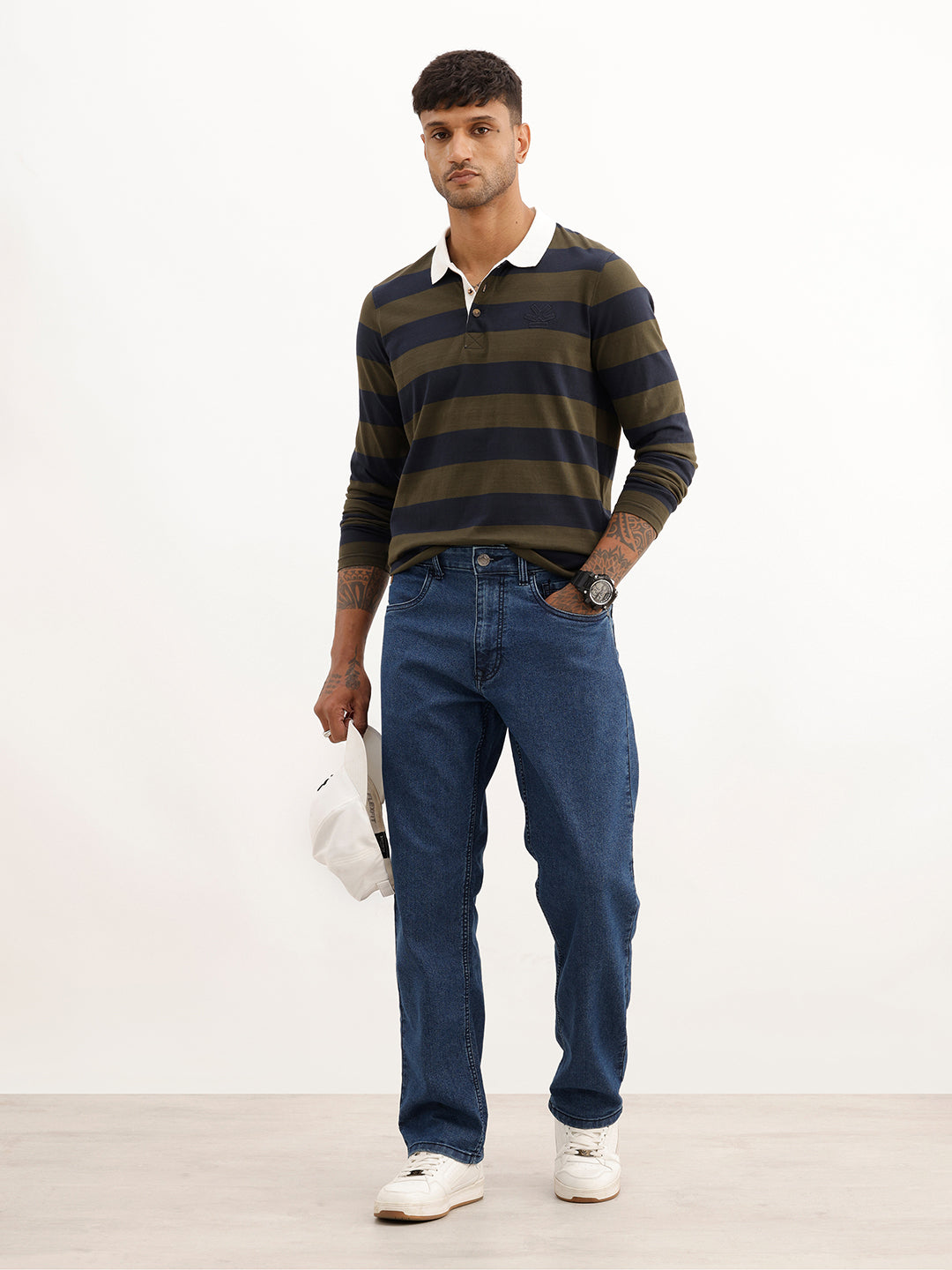 Solid Anti Fit Denim Jeans | Blue