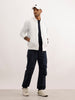 Solid Regular Fit Zipper Jacket | White | WJK02FSRE1316S