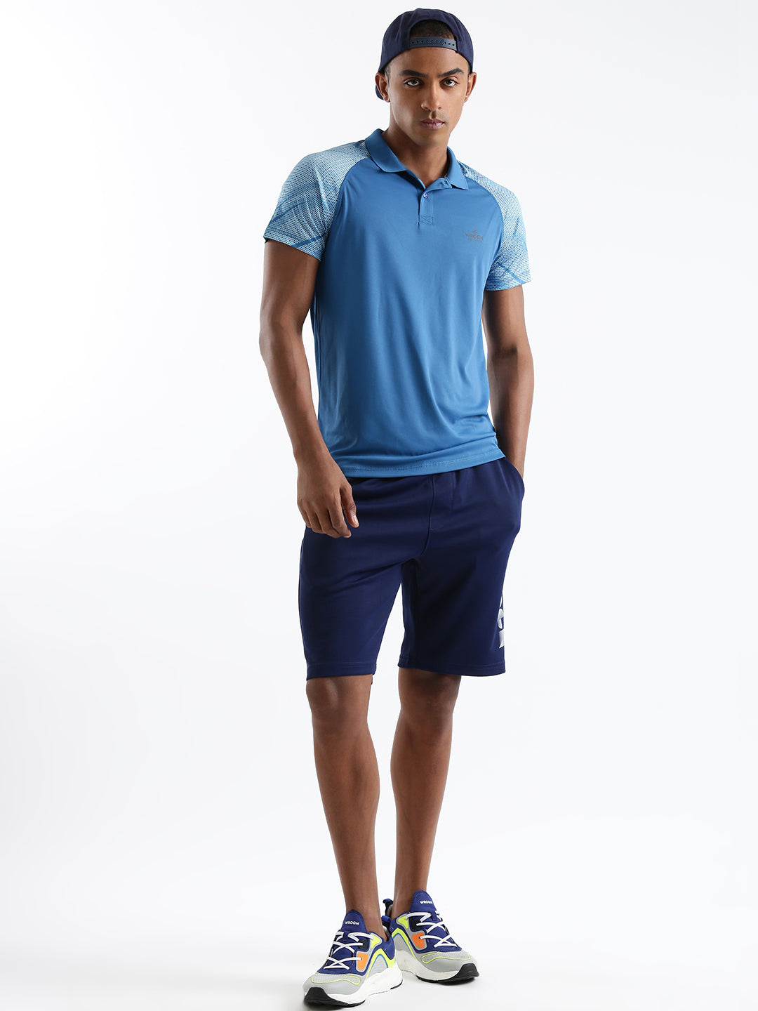 Raglan Active Polo T-Shirt