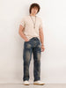 Faded Anti Fit Denim Jeans  | Blue