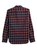 Elite Navy Checked Long Sleeve Shirt