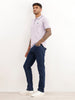 Slim Fit Tipping Collar Polo T-Shirt | Purple