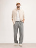 Anti Fit Pleated Trouser | Grey